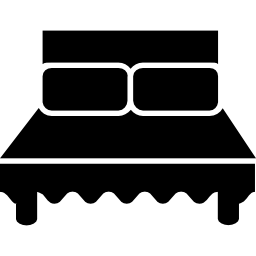 Queen size bed - Free Tools and utensils icons