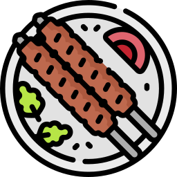 Barbeque, cook, food, meat, spike icon - Download on Iconfinder