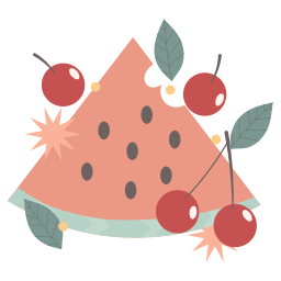 frutas sticker