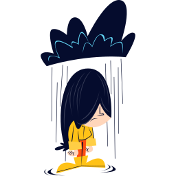 lluvia sticker