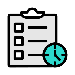 Process - Free time and date icons