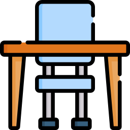 School desk - Free education icons