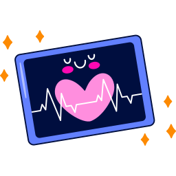 cardiograma sticker