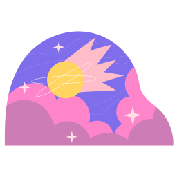 meteorito sticker