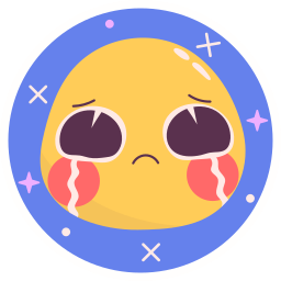 llorar sticker