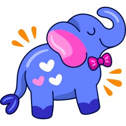Free Elephant Stickers, + 38 stickers (SVG, PNG) | Flaticon