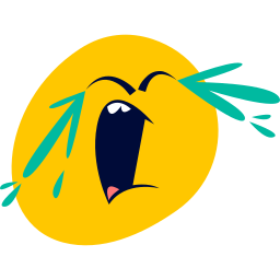 Emoji Crying Sticker - Emoji Crying Tears - Discover & Share GIFs