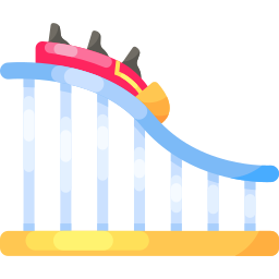 Rollercoaster - Free entertainment icons