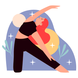 yoga sticker