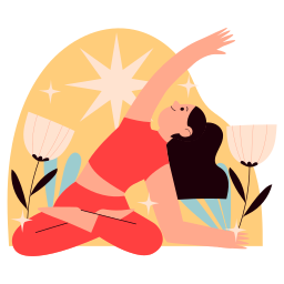 yoga sticker