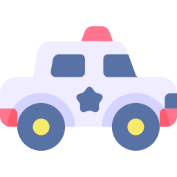 Police car - Free transport icons