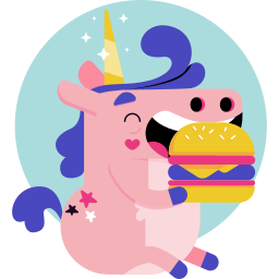 hamburguesa sticker