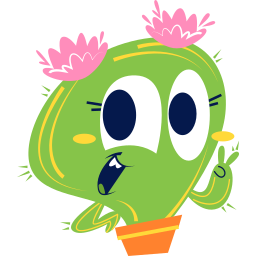 cactus sticker