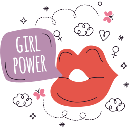 poder femenino sticker