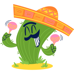 cactus sticker