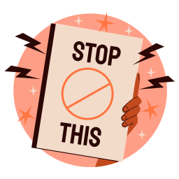 protesta sticker