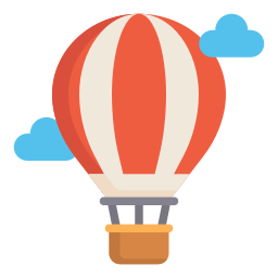 Hot air balloon - Free travel icons