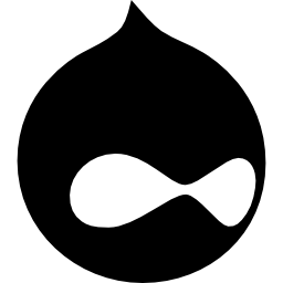 Drupal logo - Free networking icons