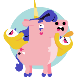 unicornio sticker