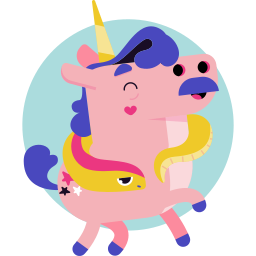 unicornio sticker