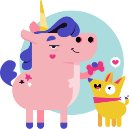 unicornio sticker