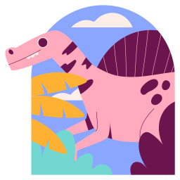 estegosaurio sticker