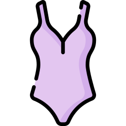 One Piece Swimsuit Leotard Colored Icon In Powerpoint Pptx Png