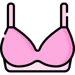 Bra, cartoon, fashion, girl, isometric, love, pink icon - Download on  Iconfinder