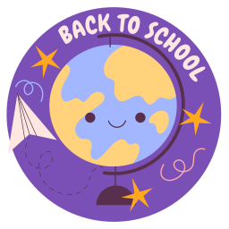 de vuelta a la escuela sticker