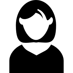 female user profile icon