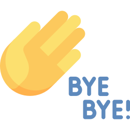 Goodbye - Free hands and gestures icons