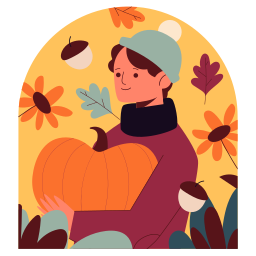 otoño sticker