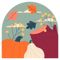 otoño sticker