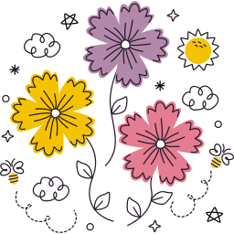 Flowers Stickers - Free nature Stickers