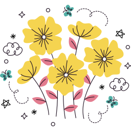 Flowers Stickers - Free nature Stickers