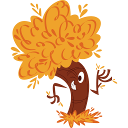 otoño sticker