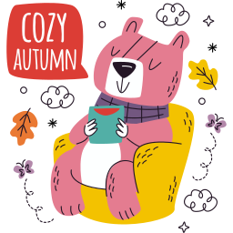 otoño sticker