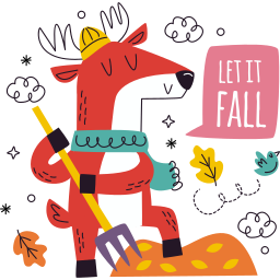 otoño sticker