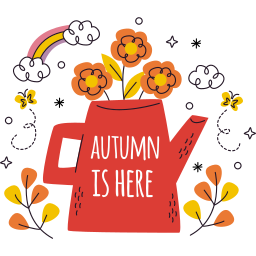 otoño sticker