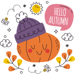 otoño sticker