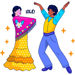 flamenco sticker