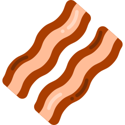 Bacon - Free food icons