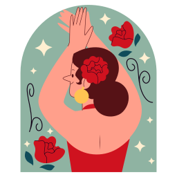 flamenco sticker