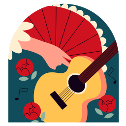 flamenco sticker