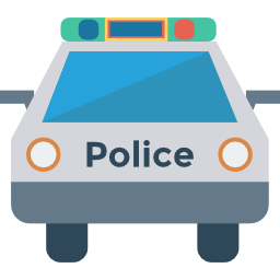 Police car - Free transport icons