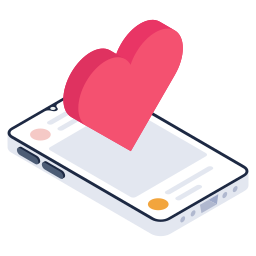 Dating app - Free marketing icons