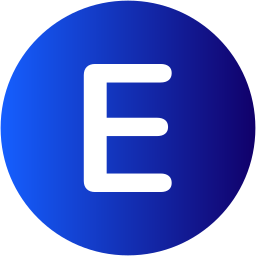 Letter e - Free shapes and symbols icons