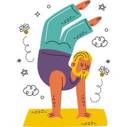 yoga sticker