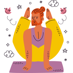 yoga sticker