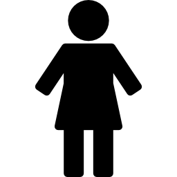 Woman silhouette - Free people icons